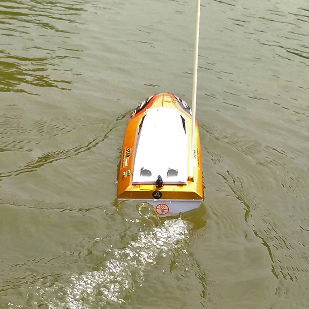 Flytec HQ5010 27Mhz Brushed RC Racing Boat RTR - Gold