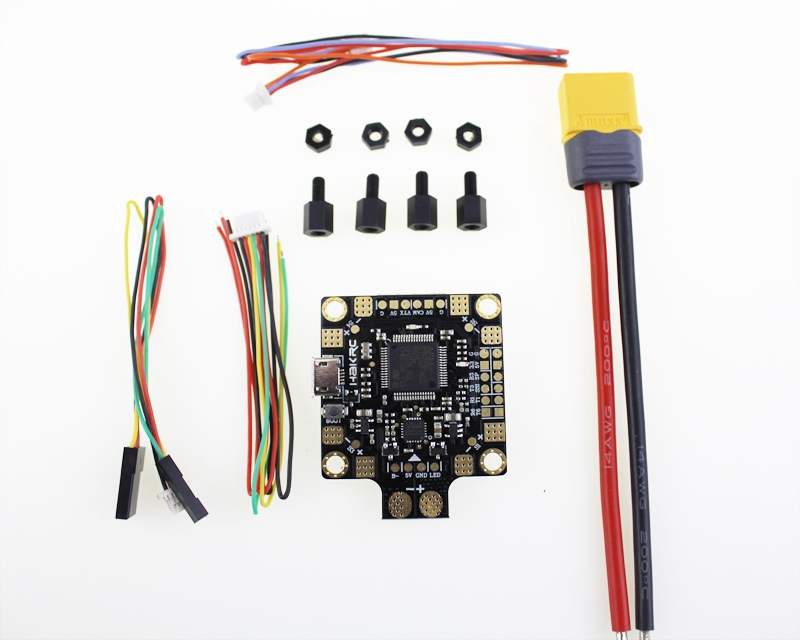 HAKRC BetaFlight 3.2 Omnibus F4 Flight Control 2-4S Integrated OSD PDB with Barometer for RC Drone