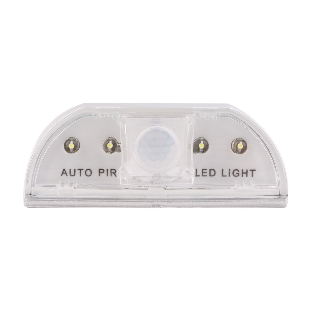 4LED IR Sensor Light Auto PIR Infrared Wireless Keyhole Motion Detection