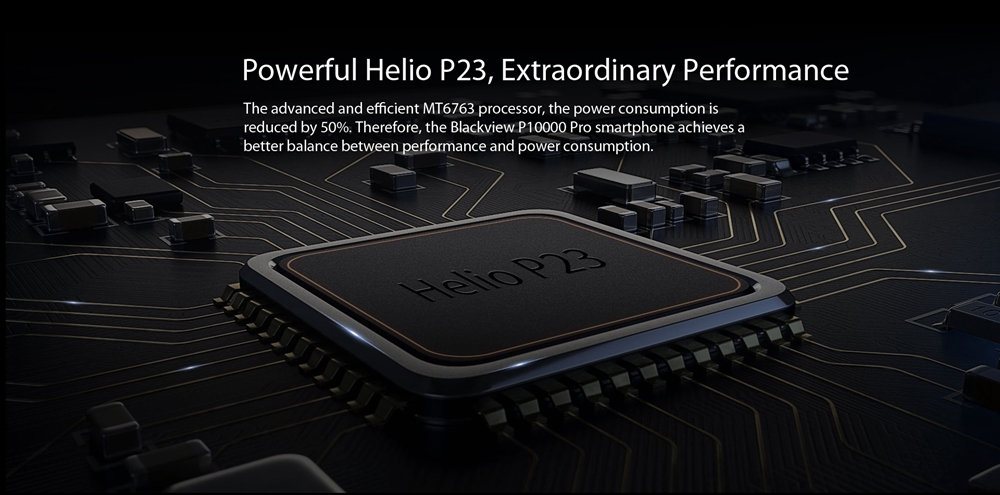 [HK Stock]Blackview P10000 Pro  5.99 Inch Smartphone MT6763 4GB 64GB 16.0MP+0.3MP Dual Rear Cameras Android 7.1 OS 11000mAh Battery - Silver Black