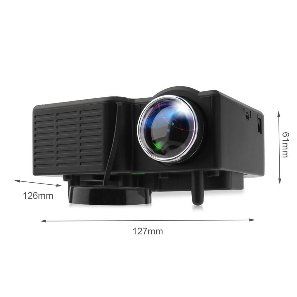 PRO HDMI Portable Mini LED Entertainment Projector Home Cinema Theater
