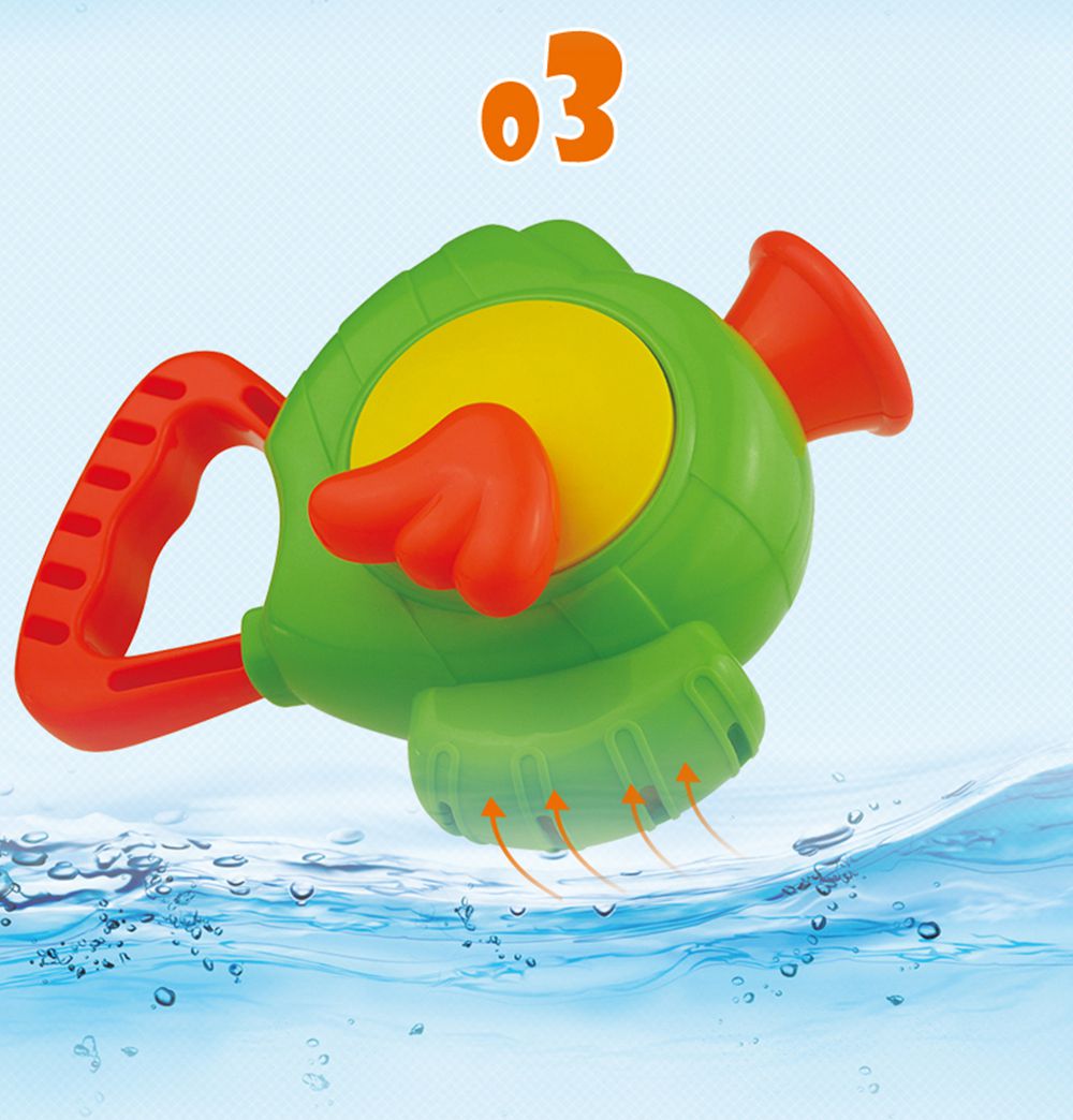 Cikoo Children Spray Flying Fish/Horse Manual Pumping Water Cute Bath Toys