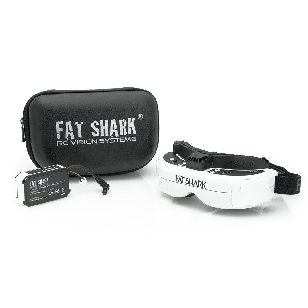 Fat Shark Dominator HDO HD 720P FPV Goggles with OLED Display 4:3 Video Headset Supports HDMI