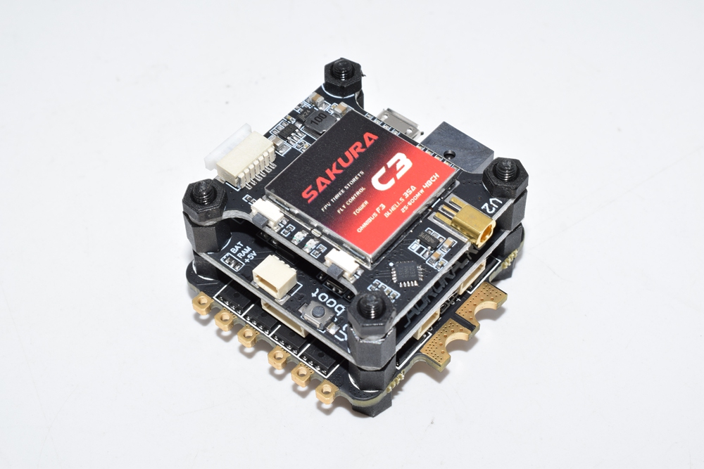 Aurora RC C3 Fly Tower OMNIBUS F3 FC AIO OSD 5V/3A BEC BLHELI_S 35A 2-6S 4 in 1 ESC 5.8G 48CH VTX for RC Drone