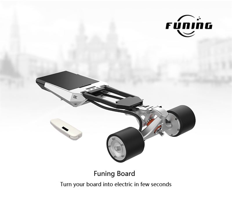 Funing Board Detachable Skateboard Booster Power Device Electric Board