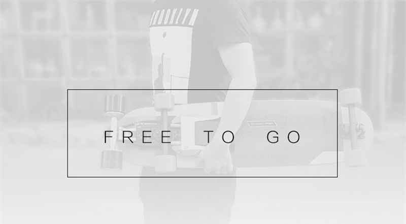 Funing Board Detachable Skateboard Booster Power Device Electric Board Remote Control Foldable Dual Motor - Black