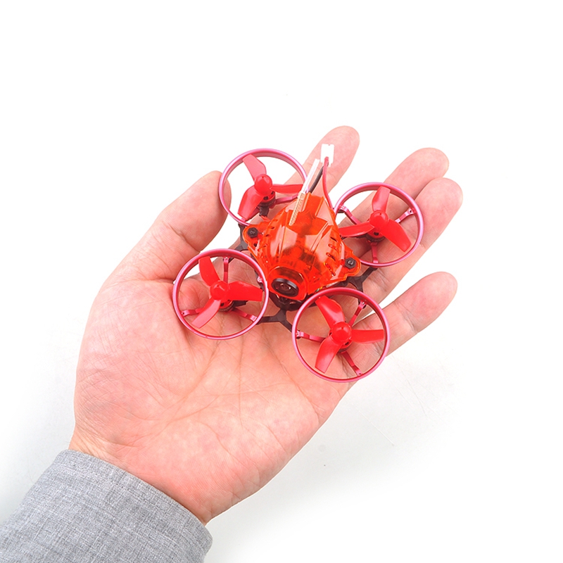 Happymodel Snapper 6 65mm Micro Whoop 1S Brushless FPV Racing Drone with w/ F3 OSD BLHeli_S 5A ESC BNF - Frsky Receiver