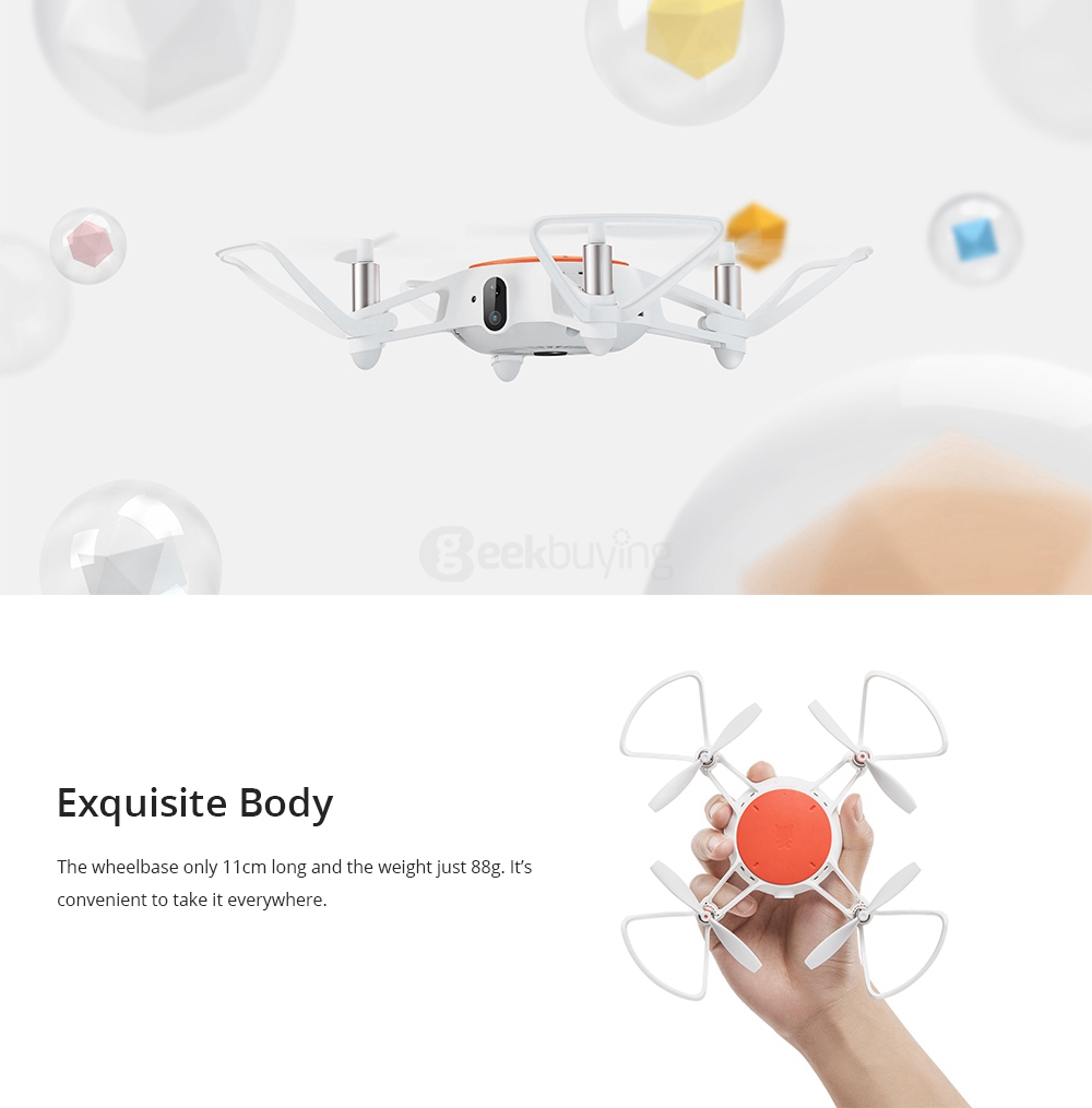 Xiaomi MITU WIFI FPV RC Drone with HD Camera 720P Multi-machine Infrared Battle BNF