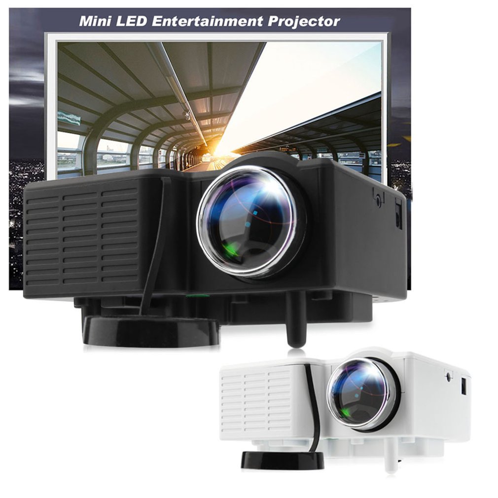 PRO HDMI Portable Mini LED Entertainment Projector Home Cinema Theater