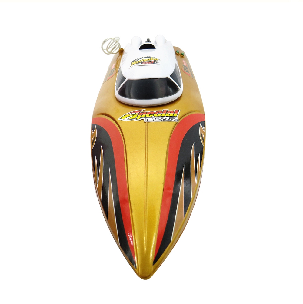 Flytec HQ5010 27Mhz Brushed RC Racing Boat RTR - Gold