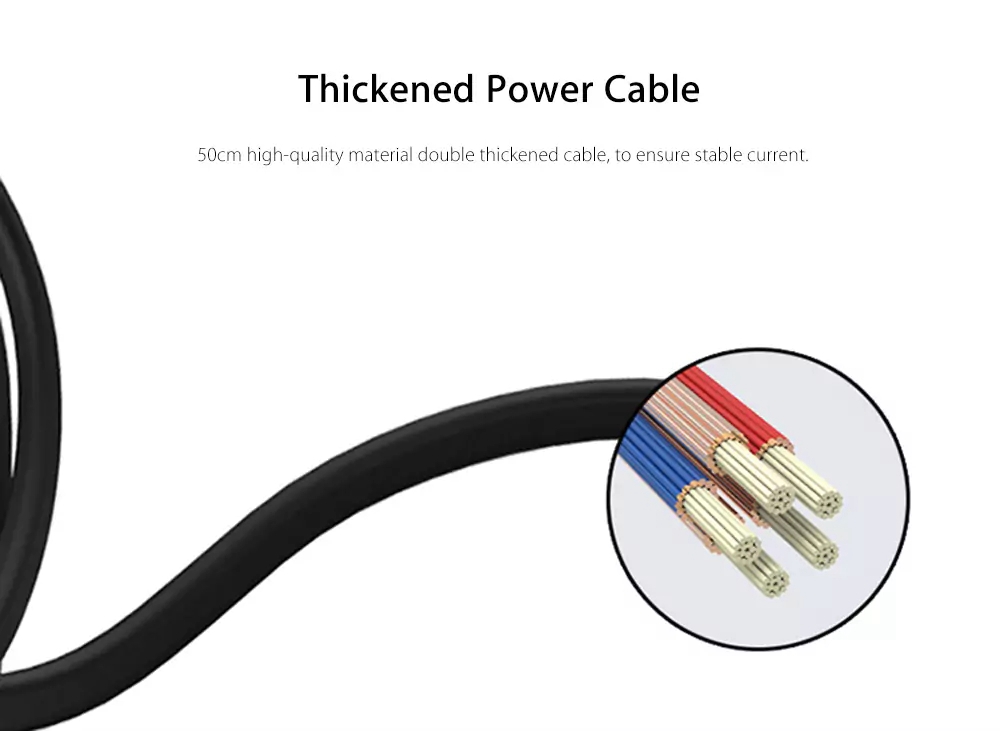 Philips DLP2029 Car Charger Multifunctional Cup Shape Cigarette Lighter 2 Sockets Double USB Ports LED Indicator - Black