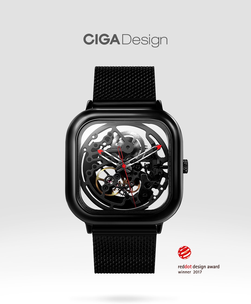 Xiaomi CIGA Mechanical Wristwatch Black