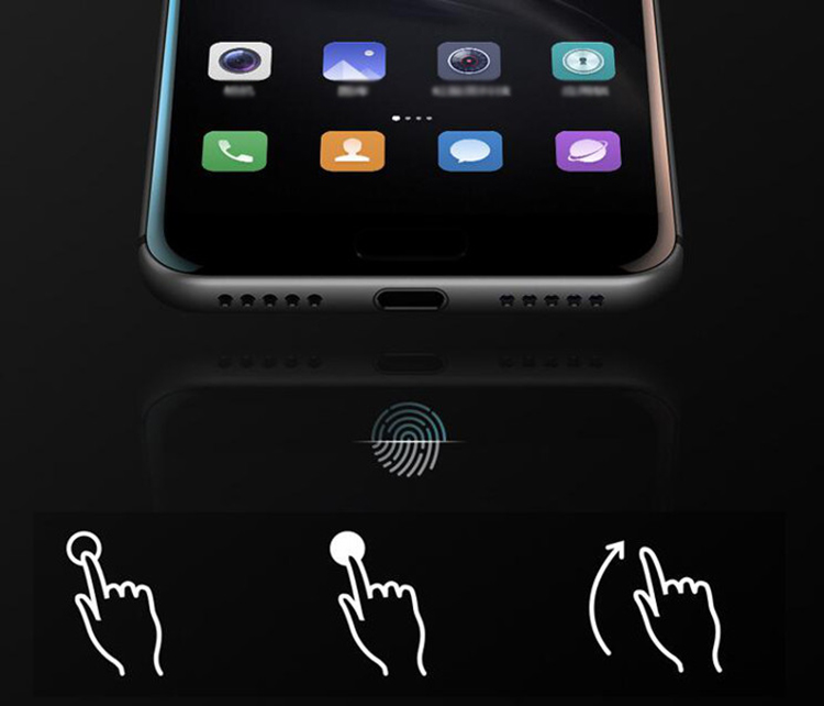 [HK Stock]GOME K1 5.2 Inch 4G LTE  FHD Screen Smartphone Helio P20 MTK6757 2.3GHz 4GB RAM 128GB ROM 16MP Android 6.0 Iris Recognition - Gray