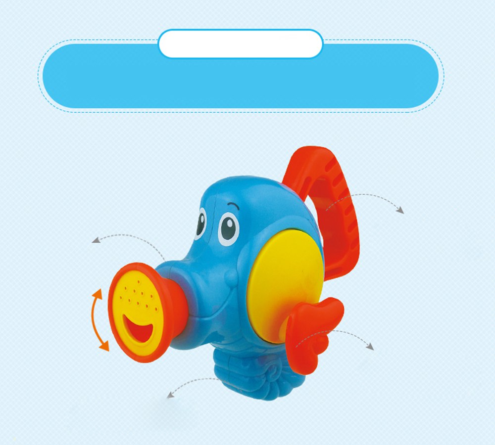 Cikoo Children Spray Flying Fish/Horse Manual Pumping Water Cute Bath Toys