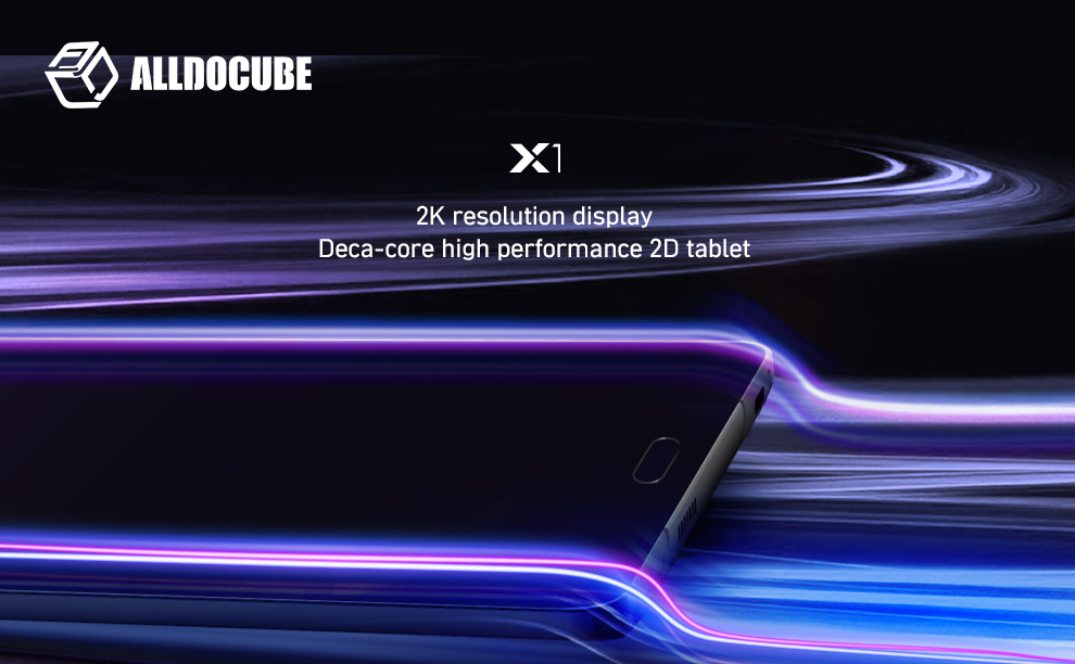 ALLDOCUBE Cube X1 4G Tablet PC MT6797 Deca Core 8.4" 2K Screen 2560*1600 Android 7.1 Dual SIM 4GB RAM 64GB ROM - Black