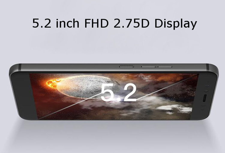 [HK Stock]GOME K1 5.2 Inch 4G LTE  FHD Screen Smartphone Helio P20 MTK6757 2.3GHz 4GB RAM 128GB ROM 16MP Android 6.0 Iris Recognition - Gray