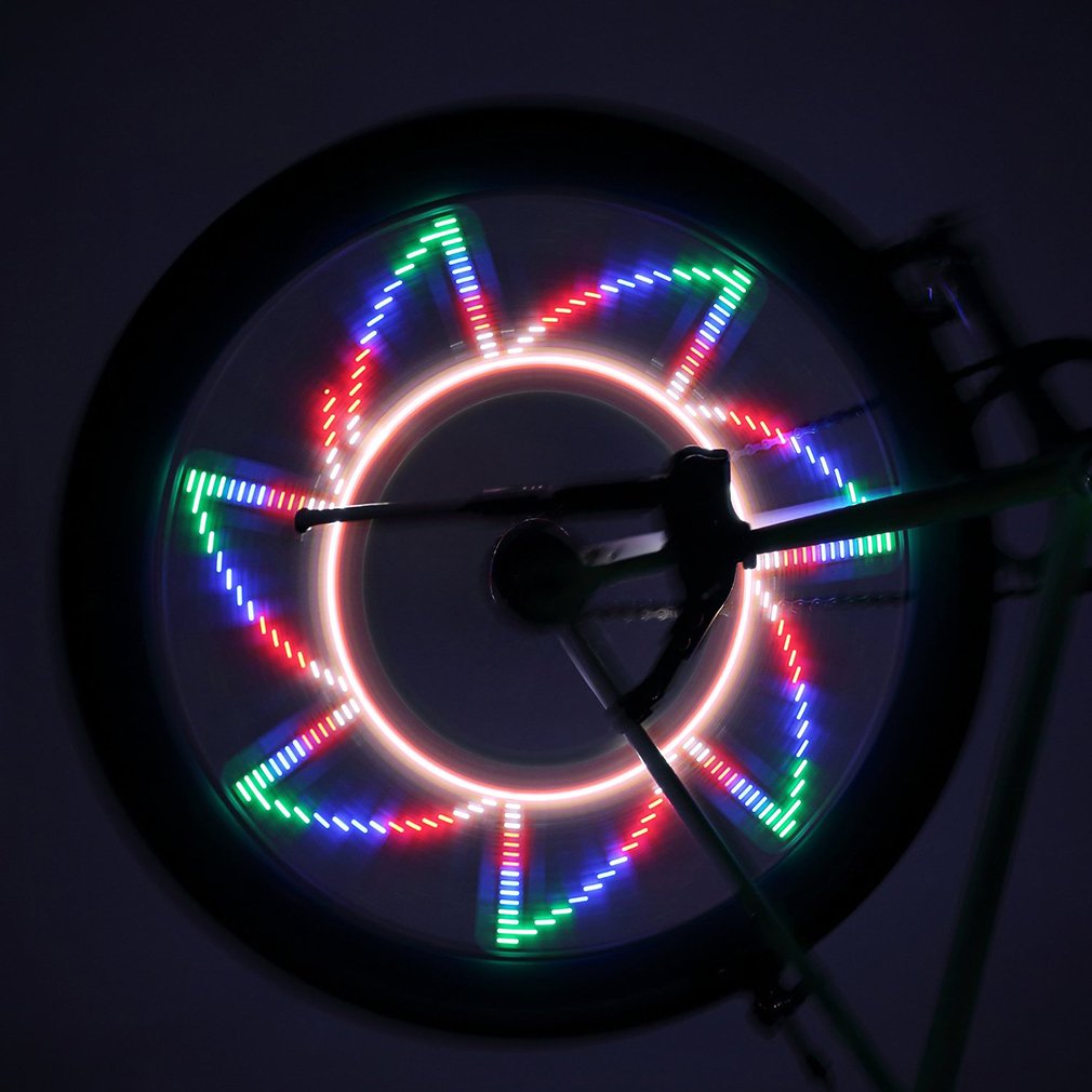 OUTAD Waterproof 32-LED Bicycle Bike Spoke Rim Lights for MTB Wheel Tire