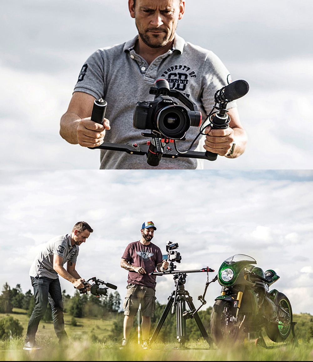 FeiyuTech A2000 3-Axis Brushless Handheld Gimbal for  Mirrorless DSLR Camera - Single Handheld