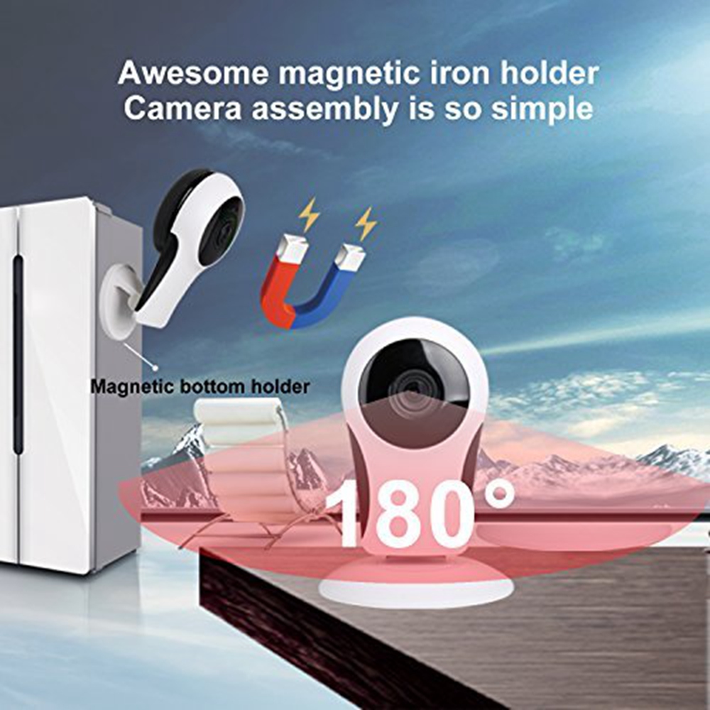 Z-Ben IP180C 720P WiFi IP Camera P2P Server Onvif Security Surveillance Network Cam Baby Monitor with Night Vision -White