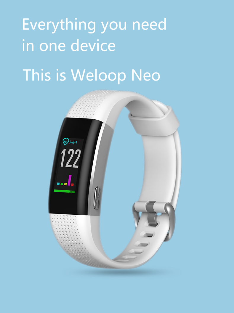 WeLoop Neo Smart Bracelet GPS Dynamic HR Black