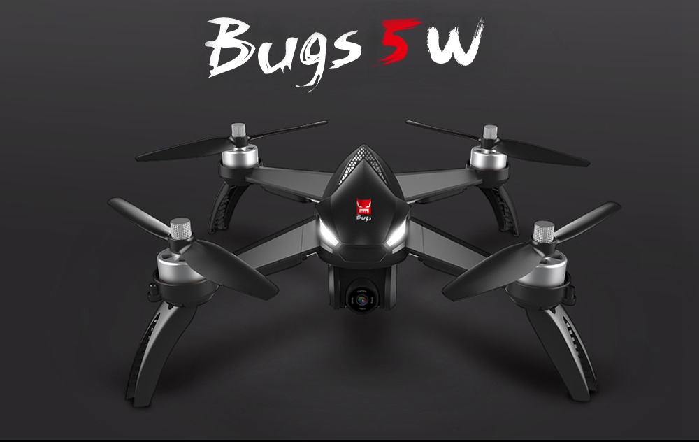MJX Bugs 5 W B5W 5G WIFI FPV 2-Axis Gimbal 1080P FHD Camera with GPS Follow Me Mode RC Quadcopter RTF