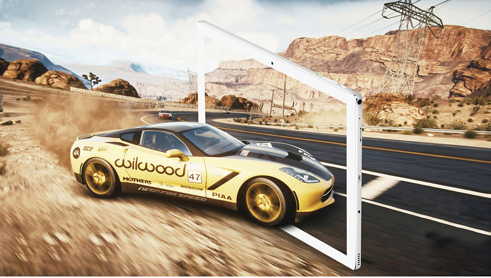 Teclast P10 Tablet MT8163 Octa Core 10.1" IPS Screen 1920*1200 Android 7.1 2GB RAM 32GB ROM - Silver+White