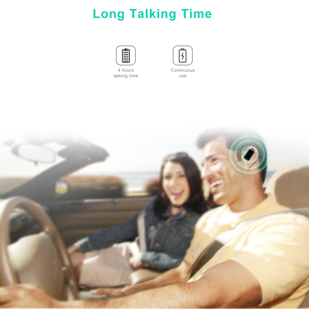 Philips SHB1801 Car Charger And Bluetooth Headset Kit 2.4A Single USB Port - Black