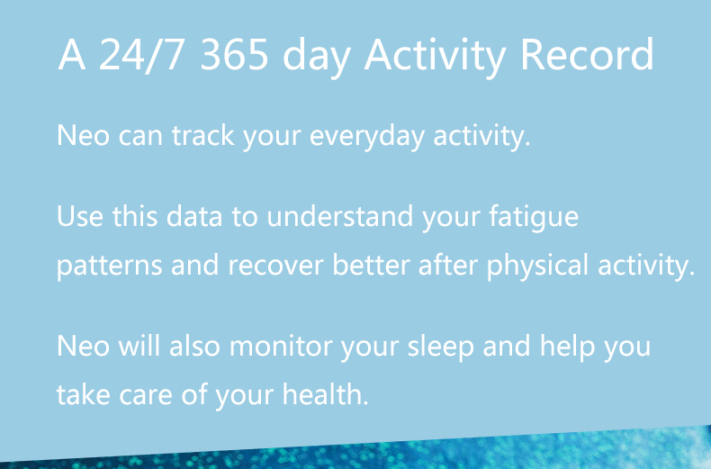 Weloop Neo Smart Bracelet GPS Dynamic Heart Rate Monitor Color IPS Screen Sports Bracelet - Black