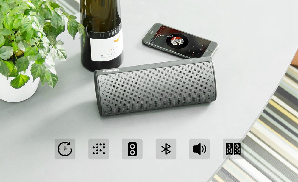 Tronsmart Element Pixie Double Passive Radiators 20W Bluetooth Speaker