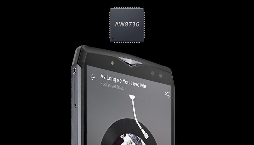 [HK Stock]Ulefone Power 5 6.0 Inch 4G Smartphone MTK6763 Soc 6GB 64GB 21.0MP+5.0MP Dual Rear Cameras Android 8.1 Wireless Charge Face ID 13000mAh - Black