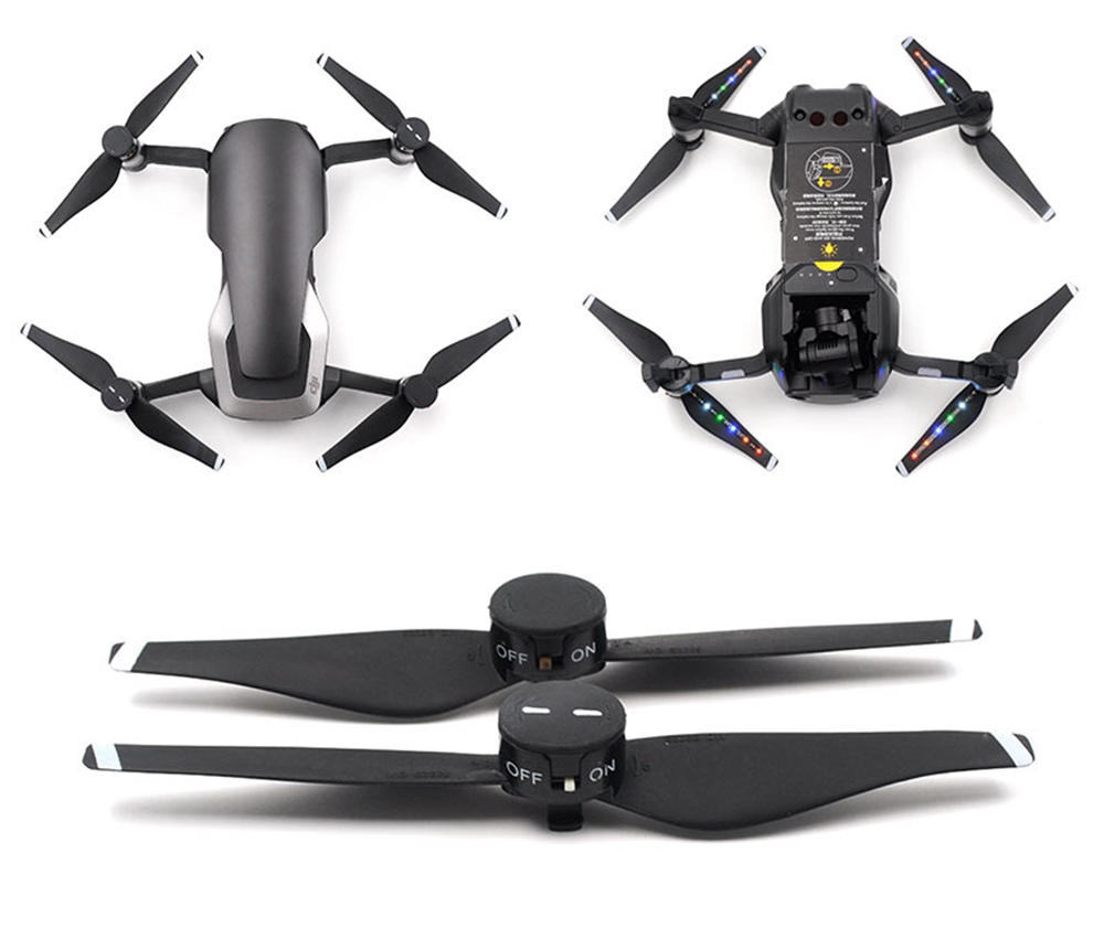 STARTRC 2Pair LED Propeller for DJI Mavic Air RC Quadcopter