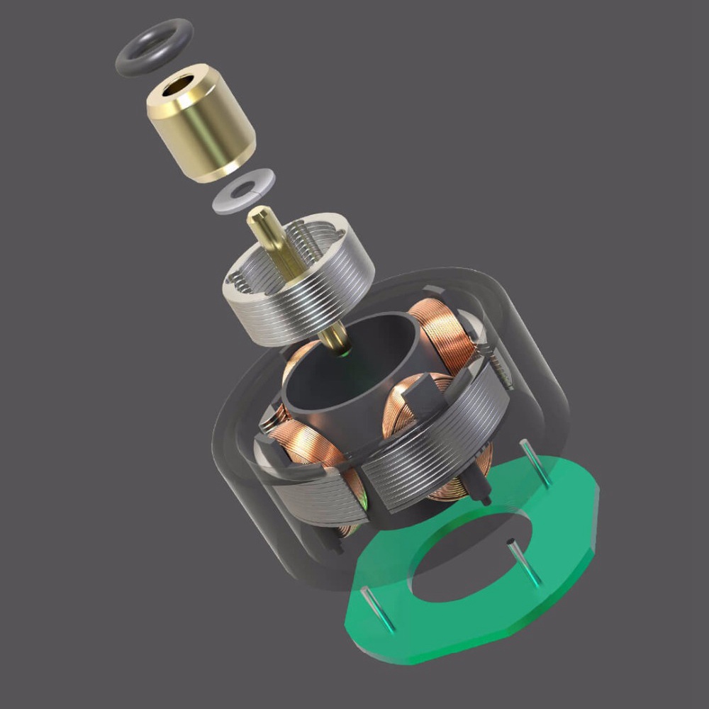 Xiaomi VH Portable Handheld Fan Seven Fan Blade 3 Grear USB Rechargeable Fan -Green