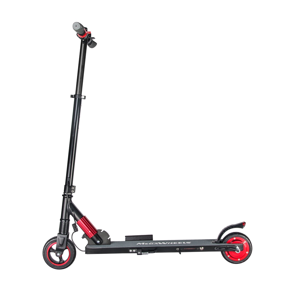 [DE Stock]EU Version Megawheels S1 Folding Electric Scooter E-ABS Technology Micro-Electronic Braking System - Red