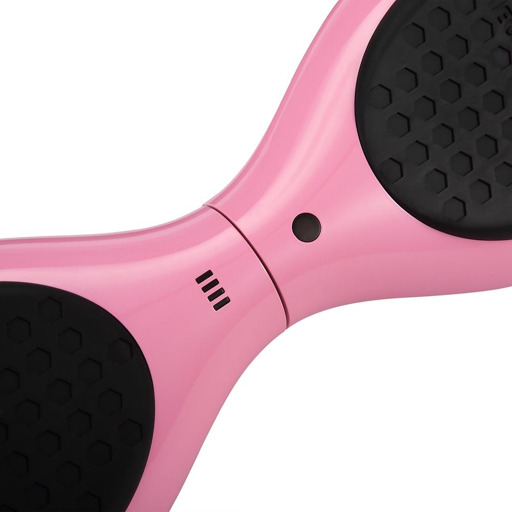 [DE Stock]Megawheels TW01S-1-Pink Electric Self Balance Scooter 6.5 Inch 4000MAH With Bluetooth Interlayer LED - Pink + Black