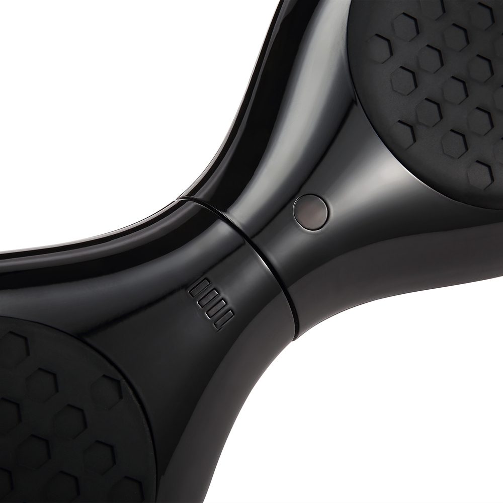 [DE Stock]Megawheels TW01S-1-Black Electric Self Balance Scooter 6.5 Inch 4000mAh With Bluetooth Interlayer LED - Black