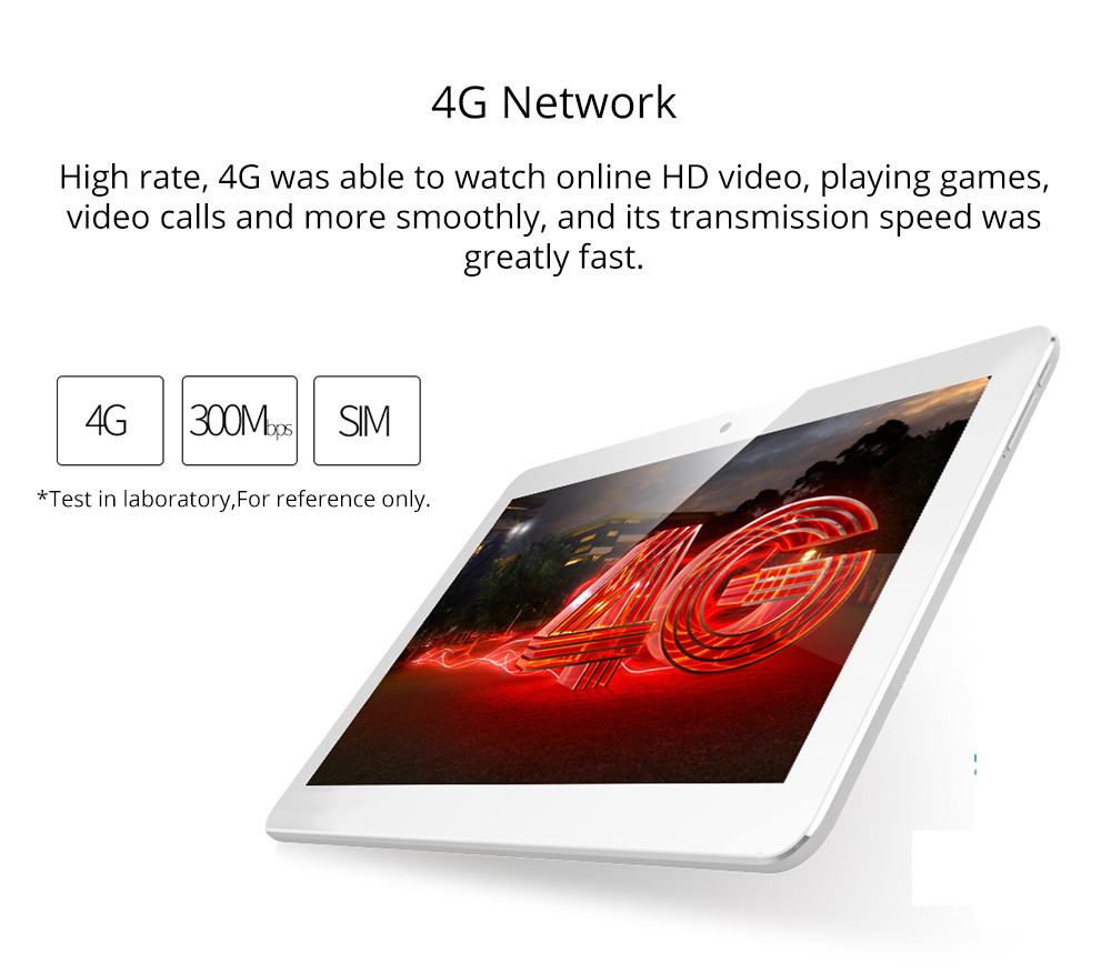 Onda X20 4G Phablet MTK6797 Deca Core GPS 10.1" IPS 2.5K Screen 2560*1600 Android 7.1 3GB DDR3L 32GB eMMC - White