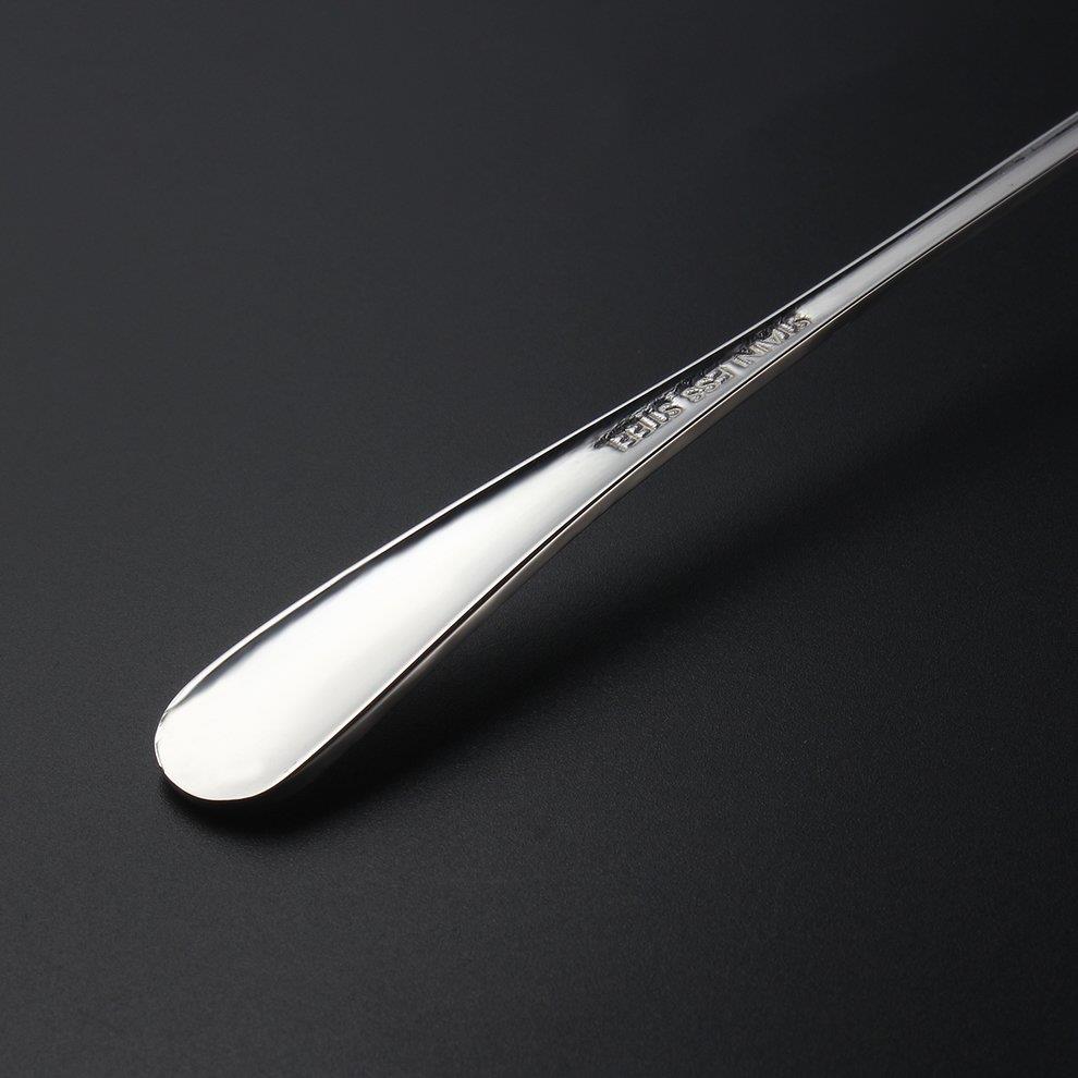 Stainless Steel Long Handle Ice Cream Tea Coffee Dessert Spoon Kitchen Tool