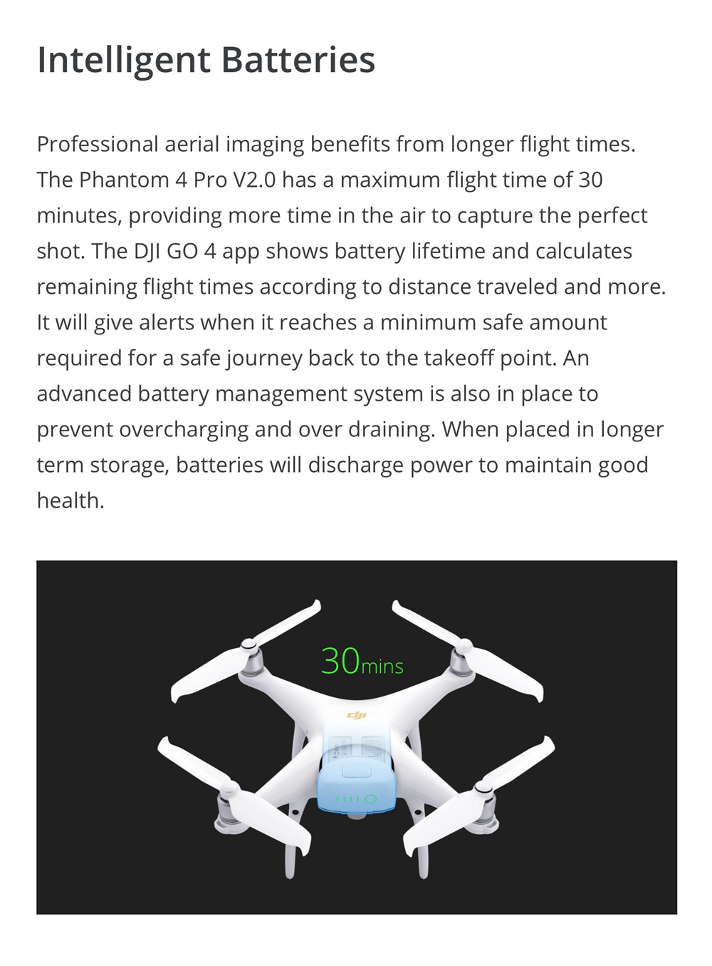 DJI Phantom 4 Pro V2.0 4K Camera 1-inch 20MP Exmor R CMOS Sensor OcuSync VTX System FPV RC Quadcopter  RTF