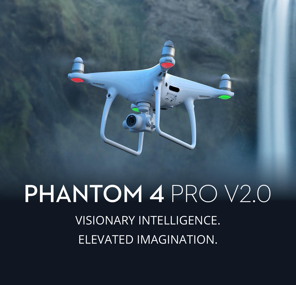 DJI Phantom 4 Pro V2.0 4K Camera 1-inch 20MP Exmor R CMOS Sensor OcuSync VTX System FPV RC Quadcopter  RTF