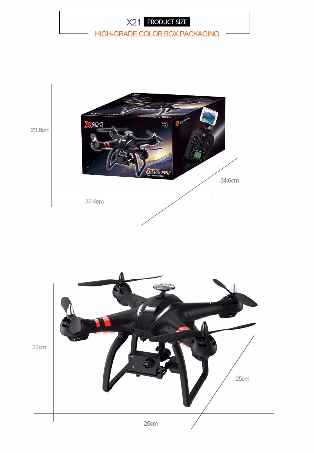 drone bayangtoys x21