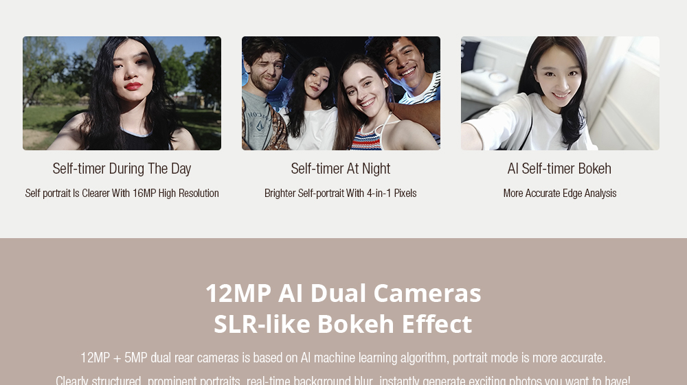 [HK Stock][Official Global Version]Xiaomi Redmi S2 5.99 Inch 4G LTE Smartphone Snapdragon 625 Soc 3GB 32GB 12.0MP+5.0MP Dual Rear Cameras MIUI 9 18:9 Full Screen Touch ID - Gray