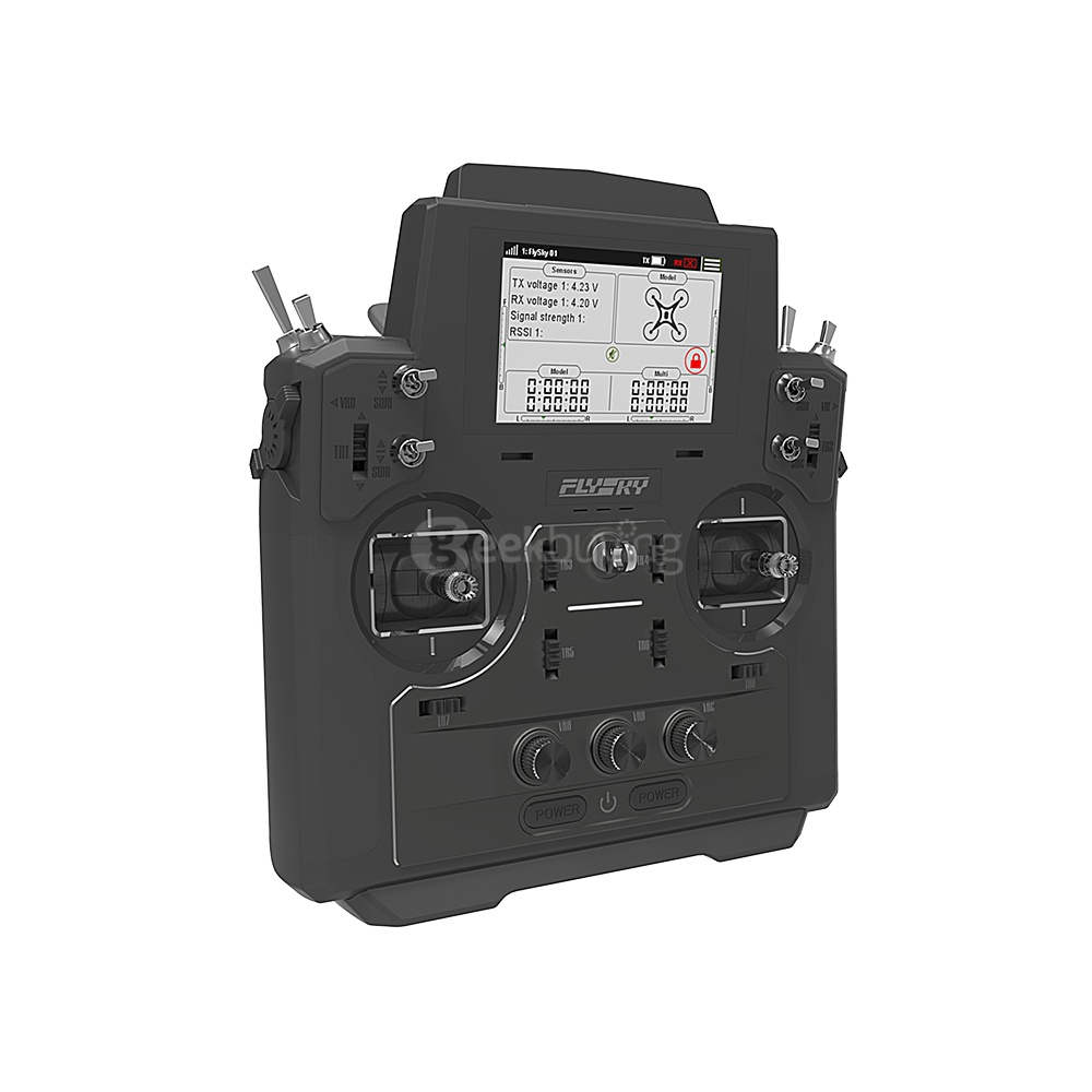 Flysky FS-FT18 Paladin 2.4G 18CH Transmitter with HVGA 3.5-inch TFT Screen for FPV Racing Drone RC Airplane