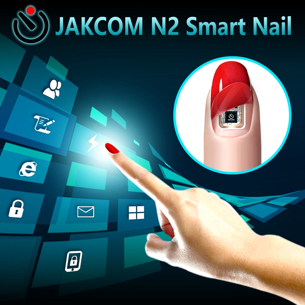JAKCOM N2F Smart Nail New Smart Wearable Gadget Induction Type LED Colorful