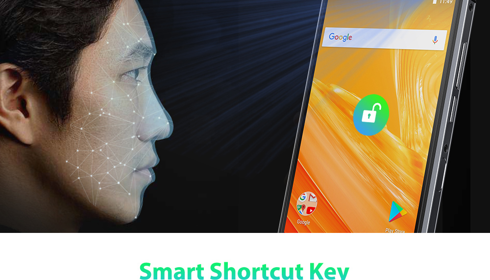 [HK Stock]Ulefone Power 5 6.0 Inch 4G Smartphone MTK6763 Soc 6GB 64GB 21.0MP+5.0MP Dual Rear Cameras Android 8.1 Wireless Charge Face ID 13000mAh - Black