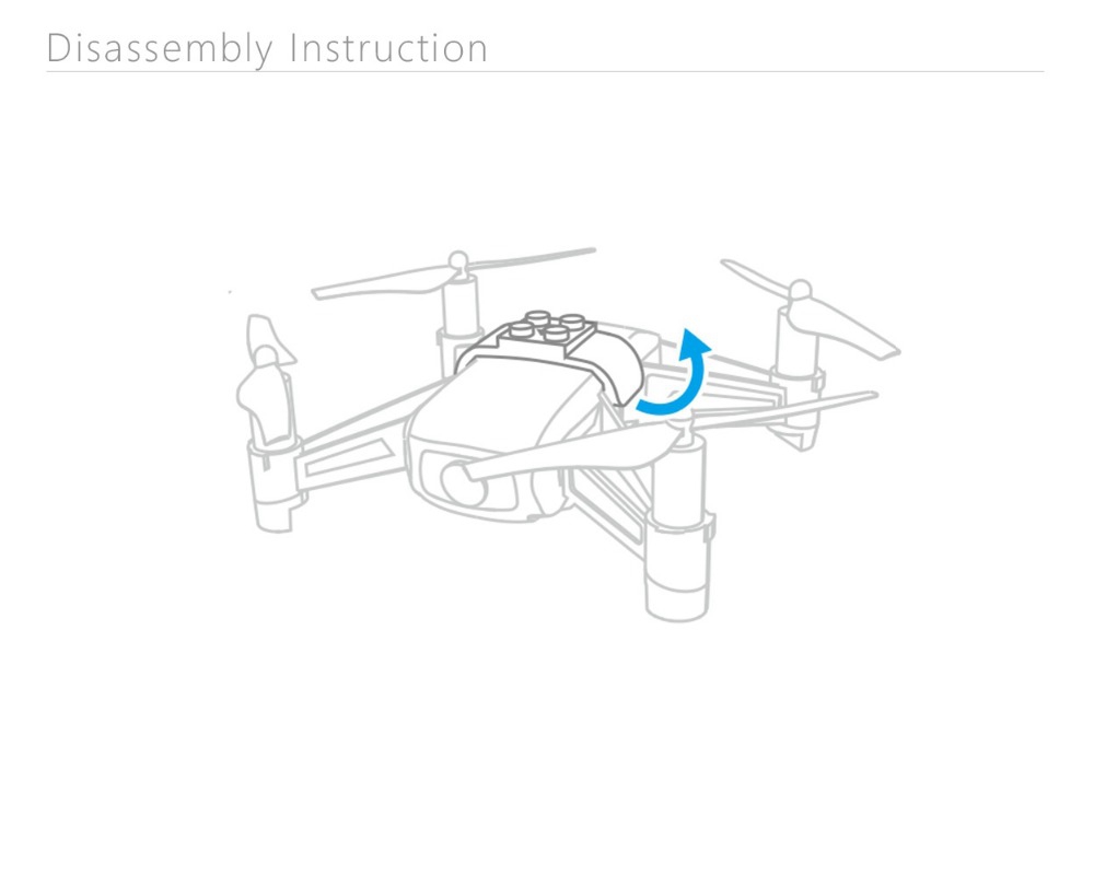 PGYTECH Adapter for LEGO Toys DJI Tello RC Quadcopter