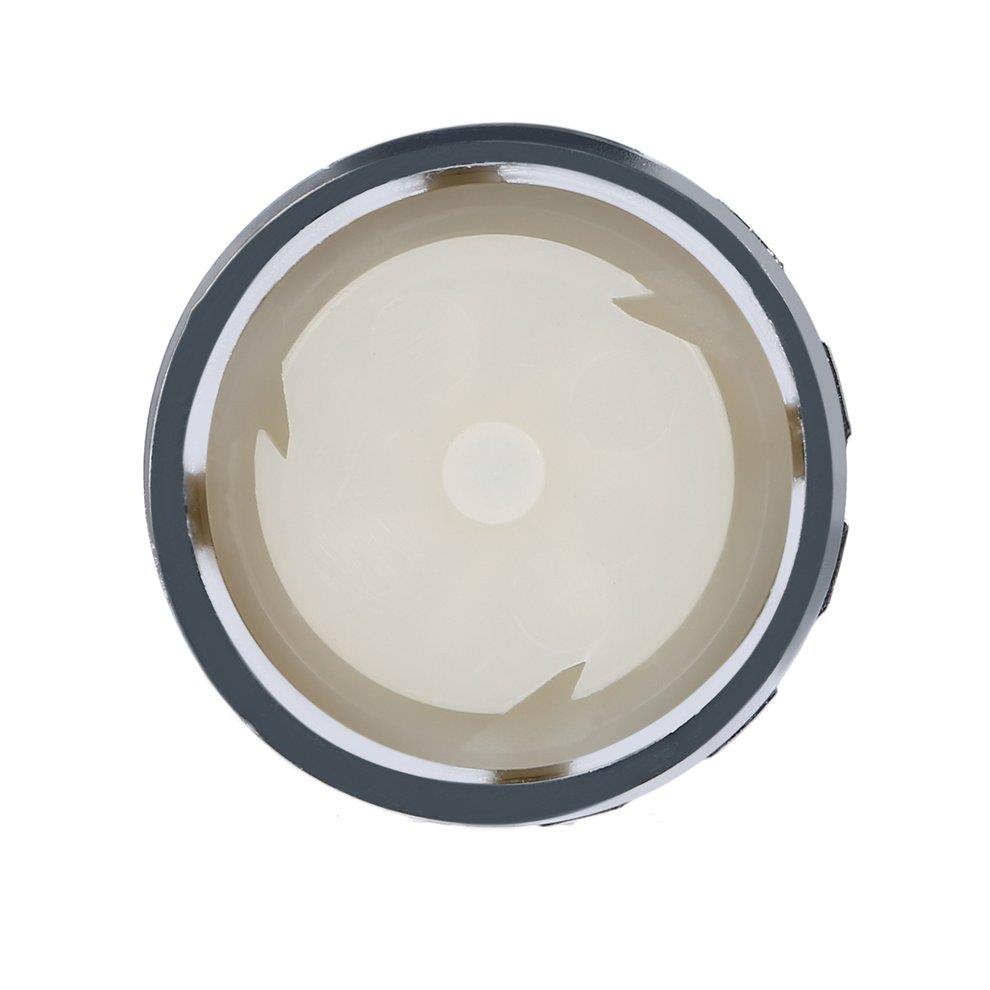 Water-tap Glow Shower LED Faucet Light Pressure Sensor 3 Colors RGB Colorful - Silver