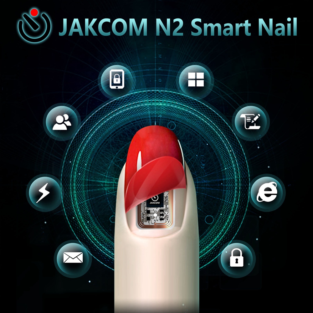 JAKCOM N2F Smart Nail New Smart Wearable Gadget Induction Type LED Colorful