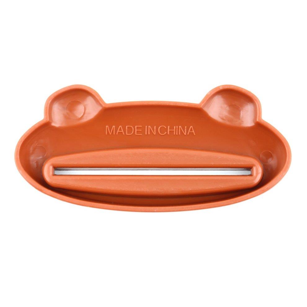 Cartoon Toothpaste Tube Squeezer Easy Dispenser Rolling Holder Bathroom