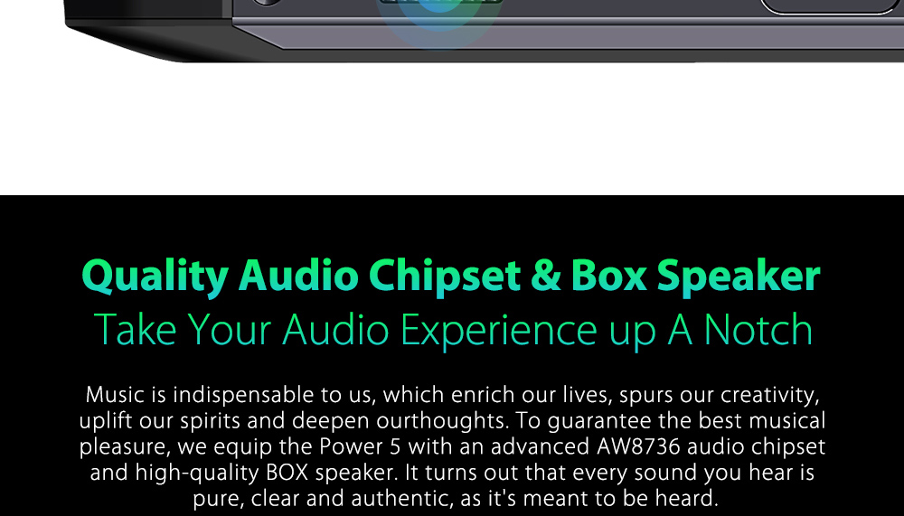 [HK Stock]Ulefone Power 5 6.0 Inch 4G Smartphone MTK6763 Soc 6GB 64GB 21.0MP+5.0MP Dual Rear Cameras Android 8.1 Wireless Charge Face ID 13000mAh - Black