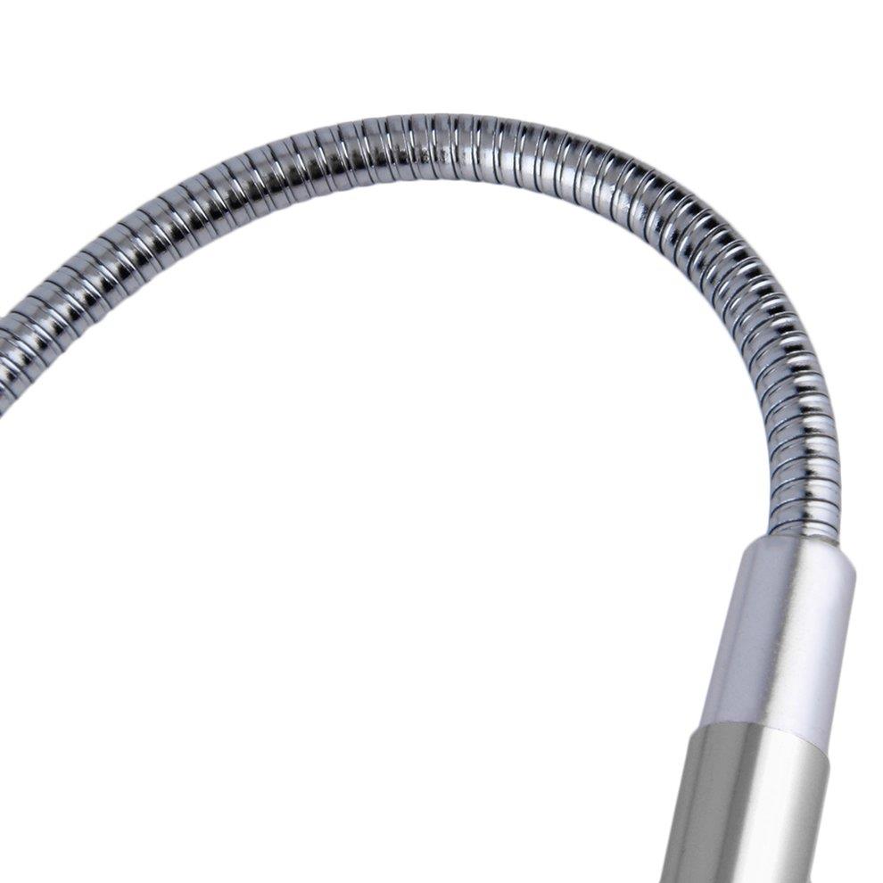 Mini Desk Reading USB LED Light Flexible for Notebook Laptop Portable New - Silver